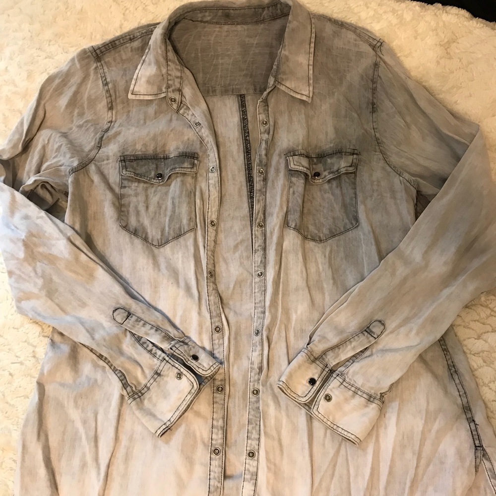 Denim shirt